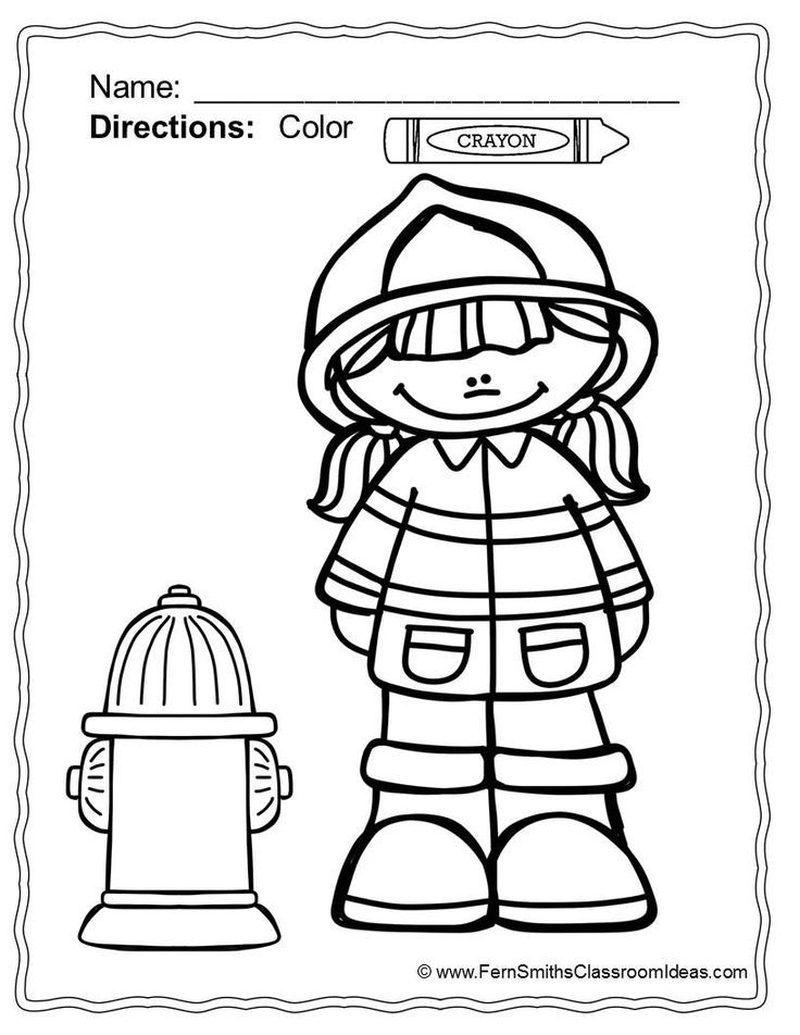 Fire Truck Coloring Page FREE Printable 41