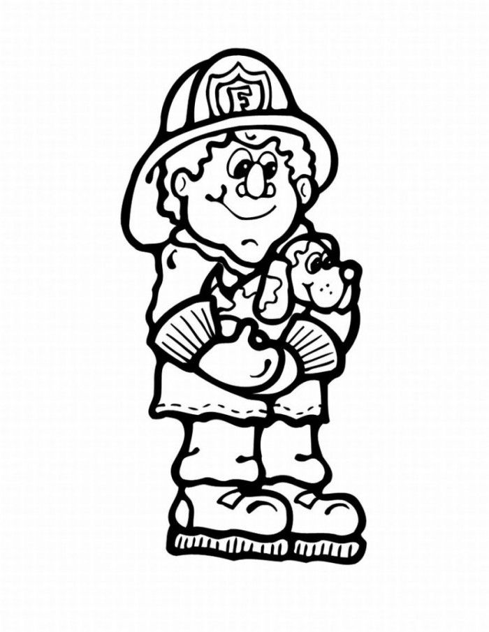 Fire Truck Coloring Page FREE Printable 92