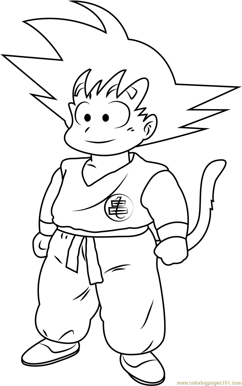 Goku Super Saiyan Coloring Pages Free Printable 140