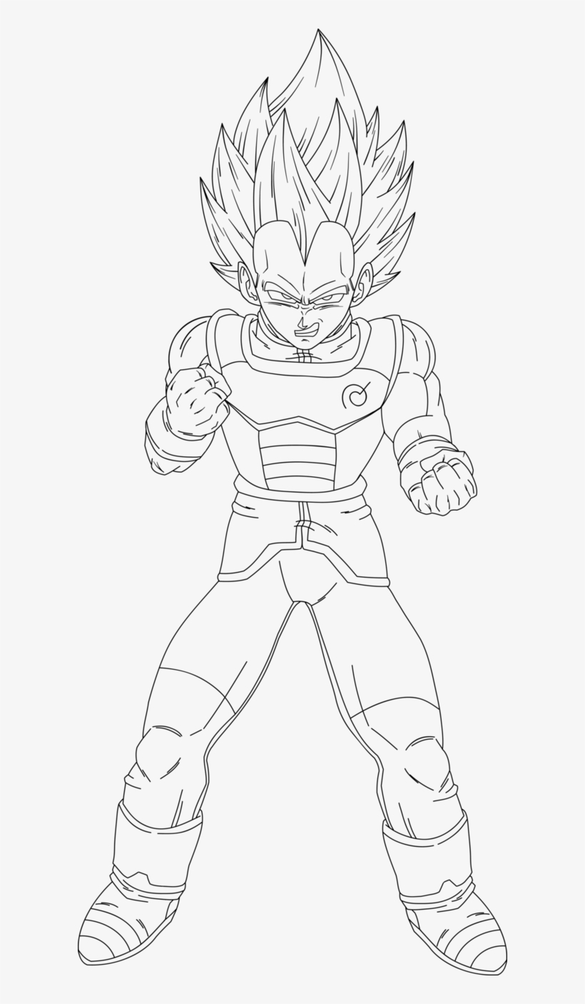 Goku Super Saiyan Coloring Pages Free Printable 15