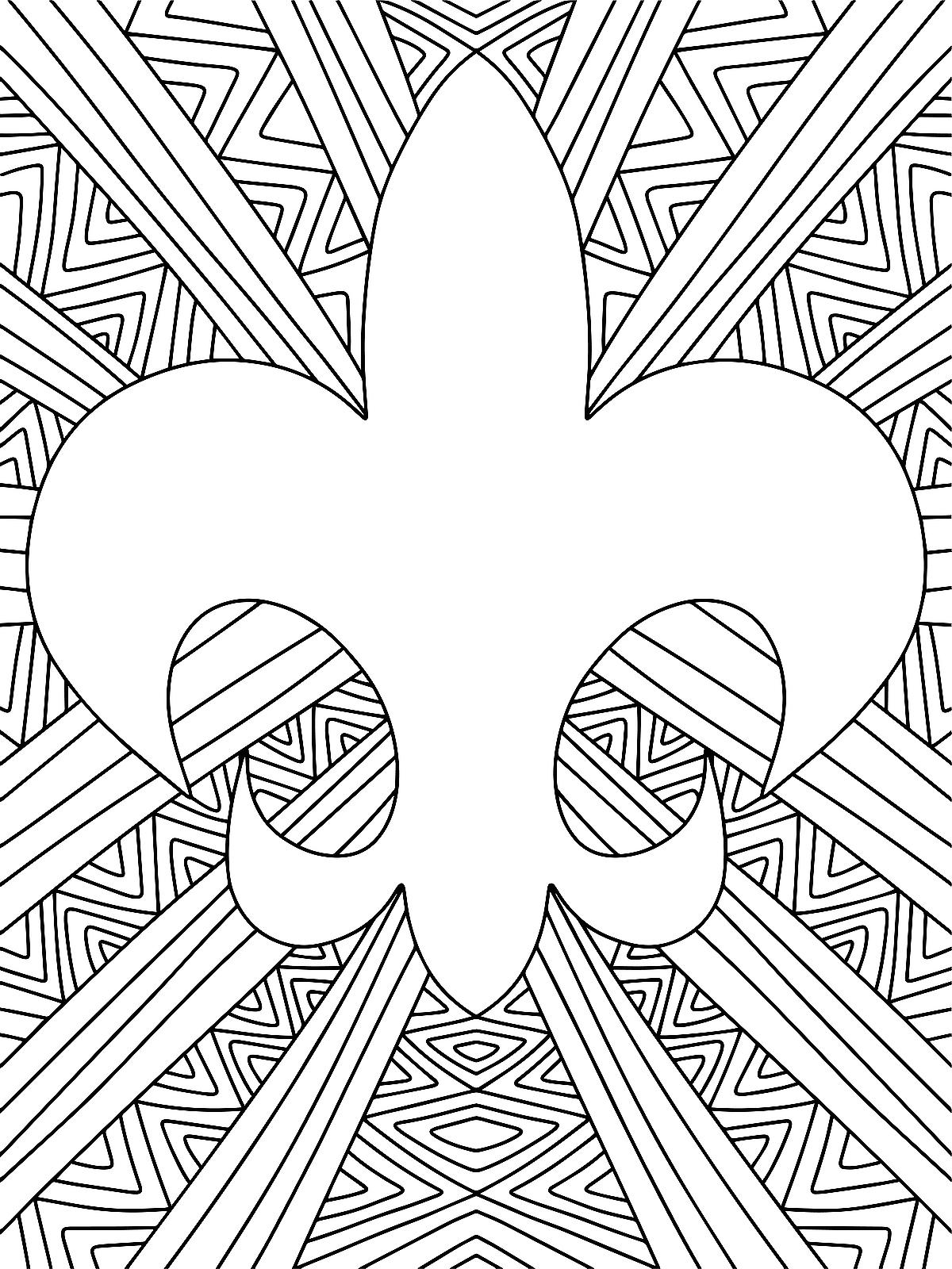 Mardi Gras Coloring Pages FREE Printable 14