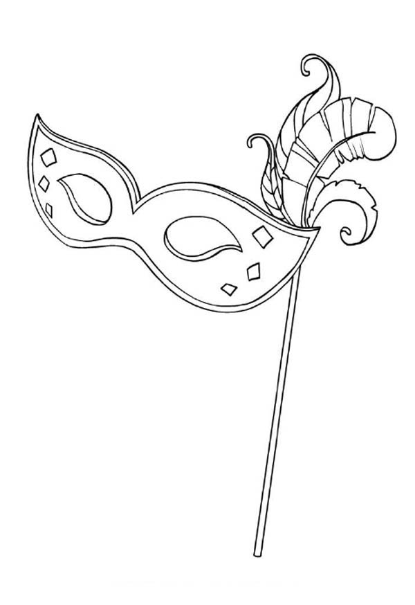 Mardi Gras Coloring Pages FREE Printable 24