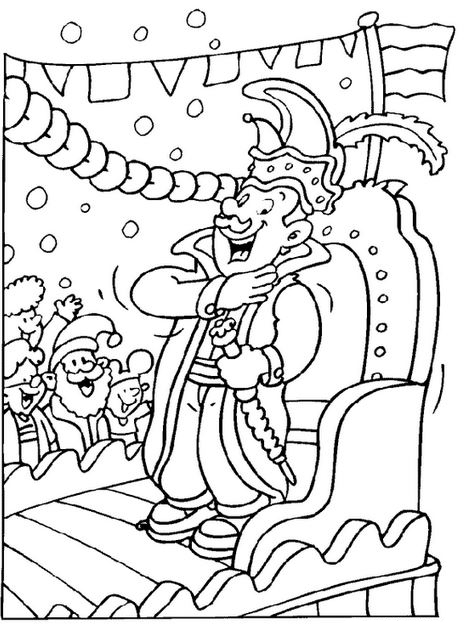 Mardi Gras Coloring Pages FREE Printable 32