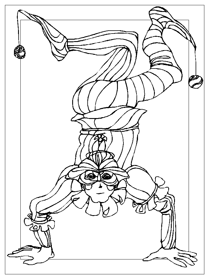 Mardi Gras Coloring Pages FREE Printable 37