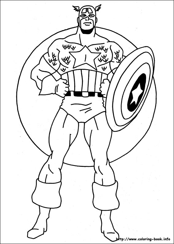 Marvel Avengers Coloring Pages Printable 120