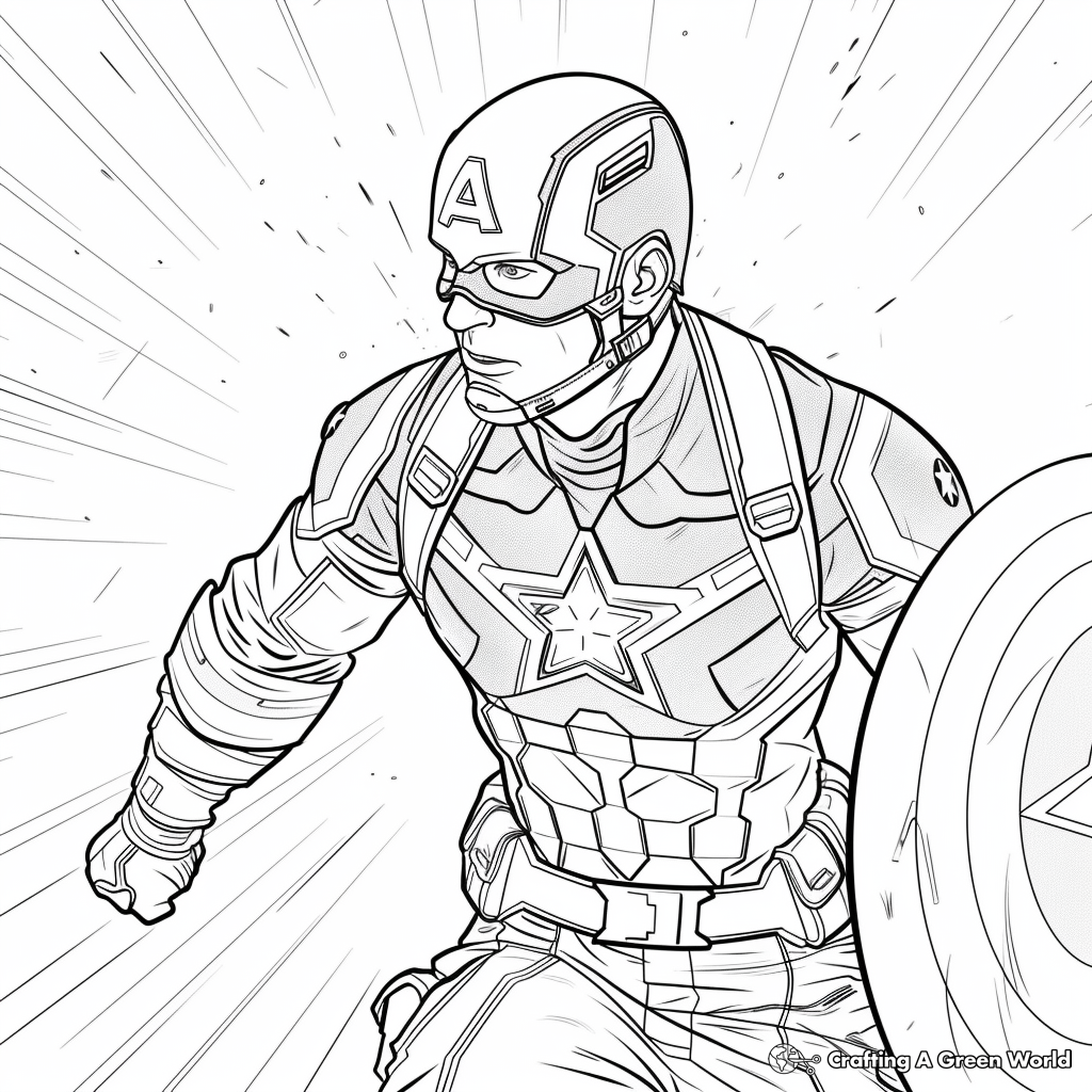 Marvel Avengers Coloring Pages Printable 126