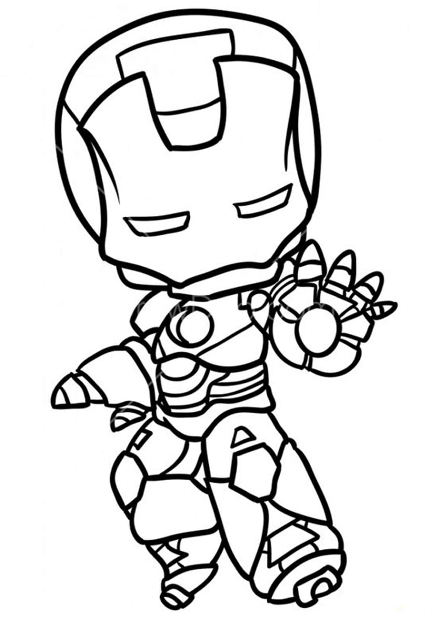 Marvel Avengers Coloring Pages Printable 134