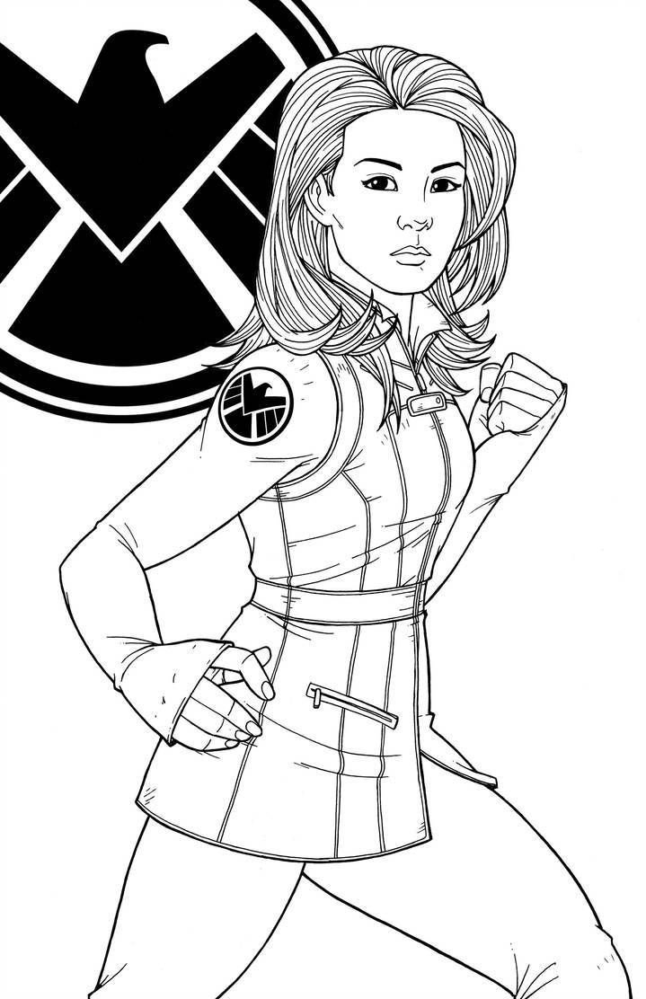 Marvel Avengers Coloring Pages Printable 138