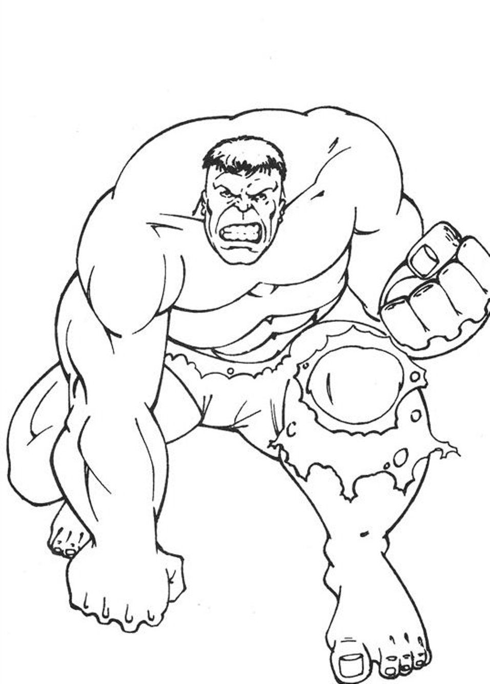 Marvel Avengers Coloring Pages Printable 20