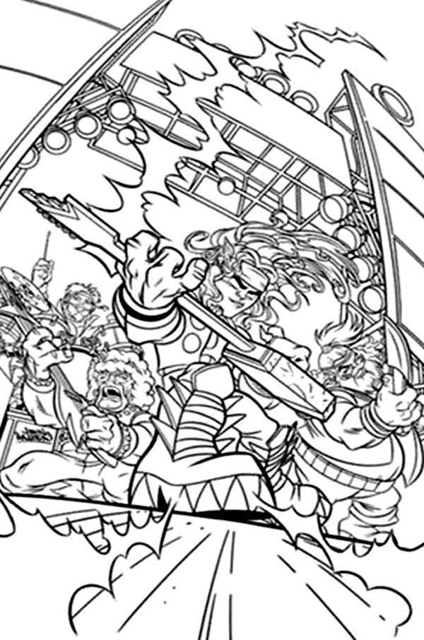 Marvel Avengers Coloring Pages Printable 32