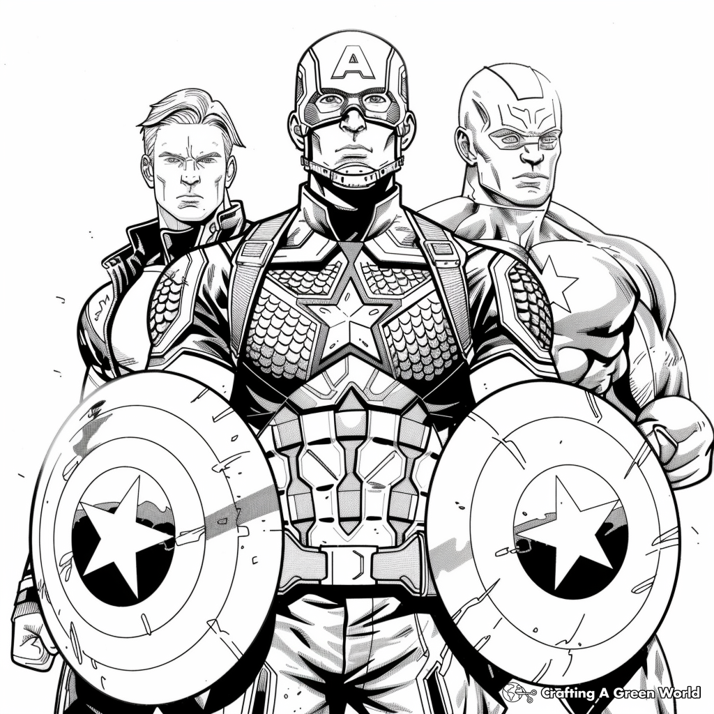 Marvel Avengers Coloring Pages Printable 33