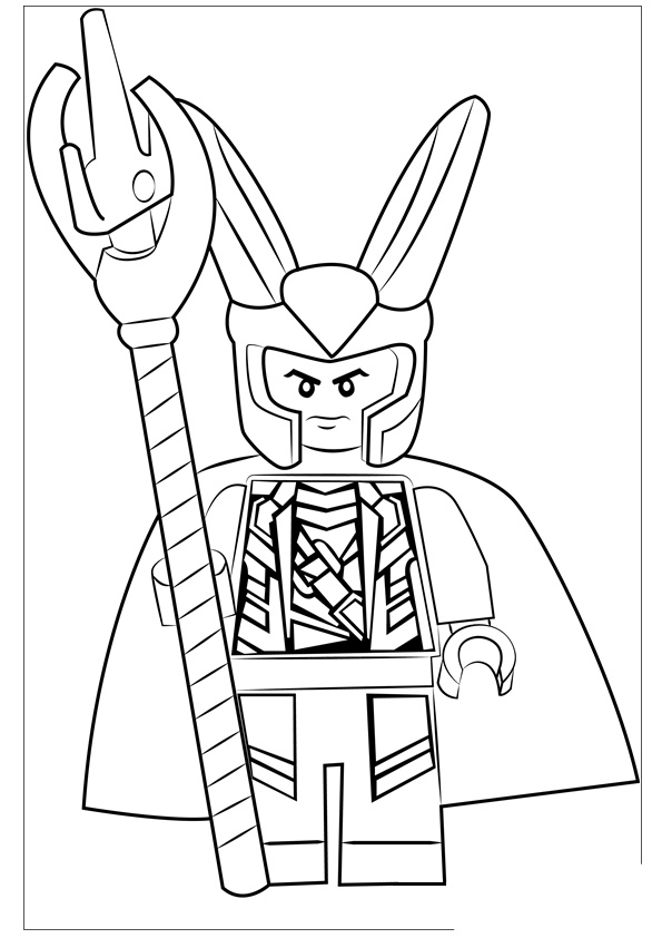 Marvel Avengers Coloring Pages Printable 66