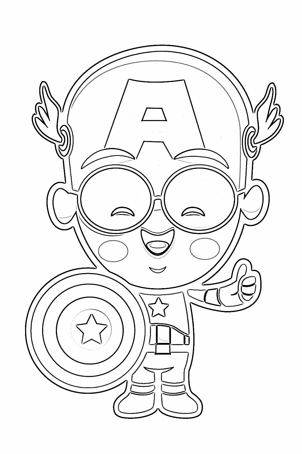 Marvel Avengers Coloring Pages Printable 68