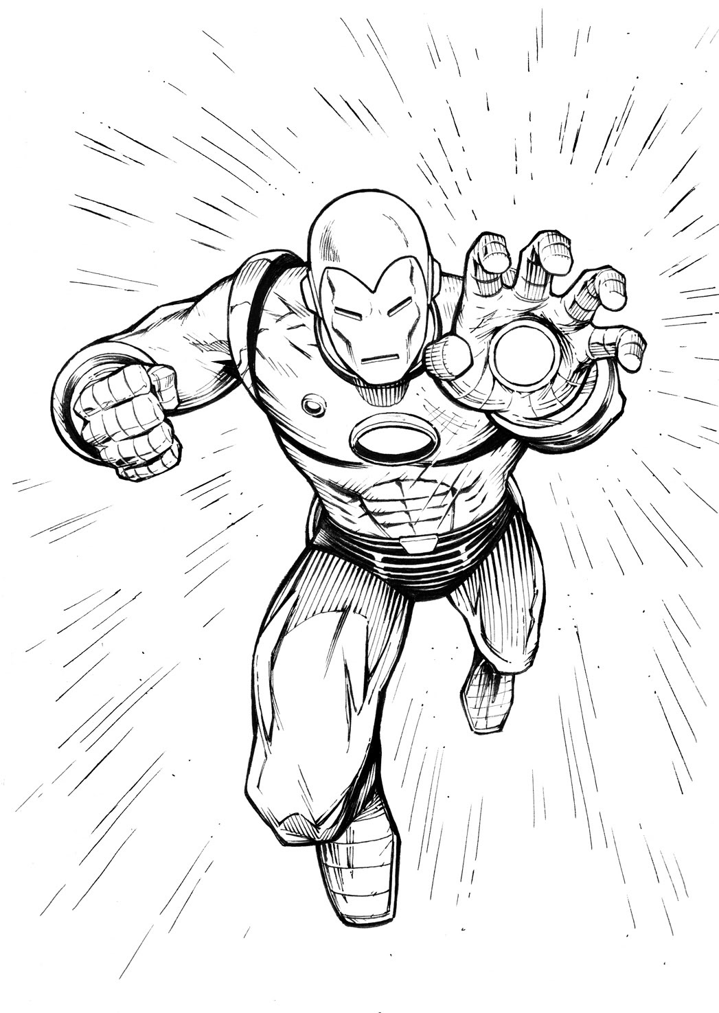 Marvel Avengers Coloring Pages Printable 86