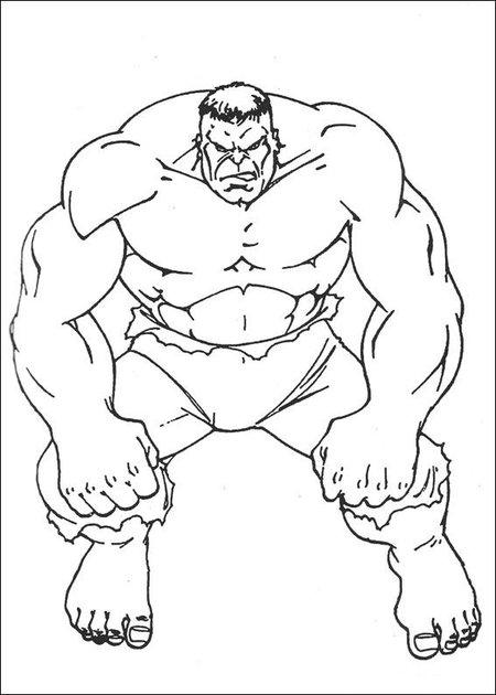 Marvel Avengers Coloring Pages Printable 99