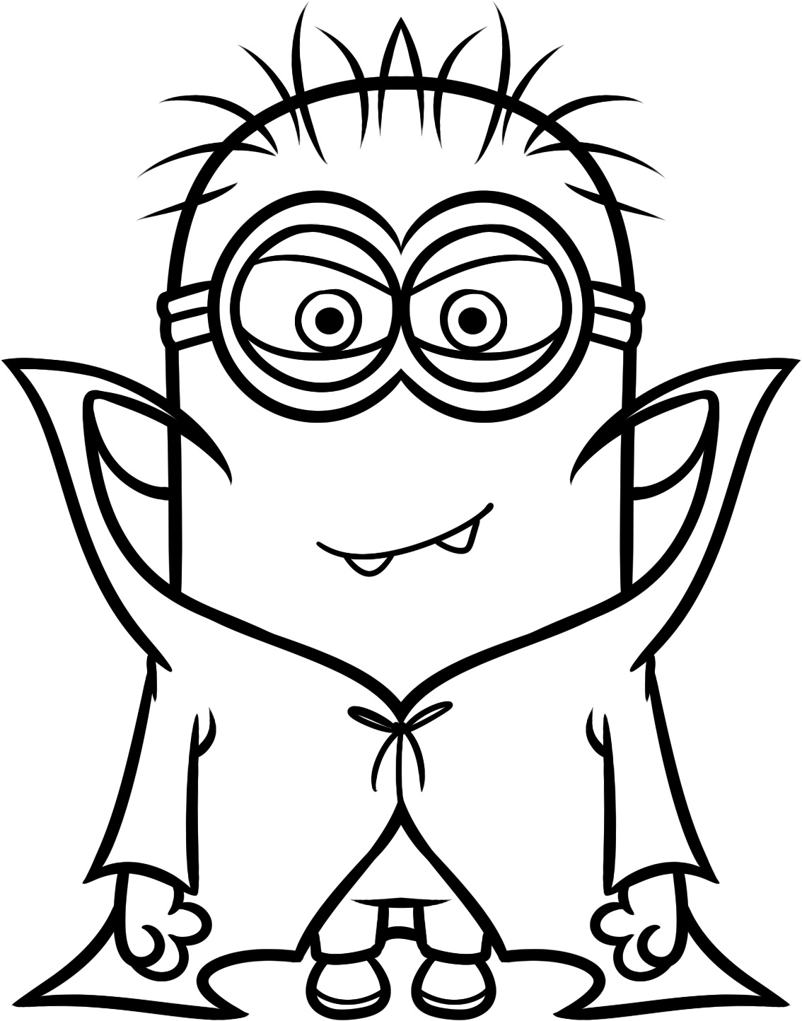 Minion Movie Coloring Pages Free Printable 1