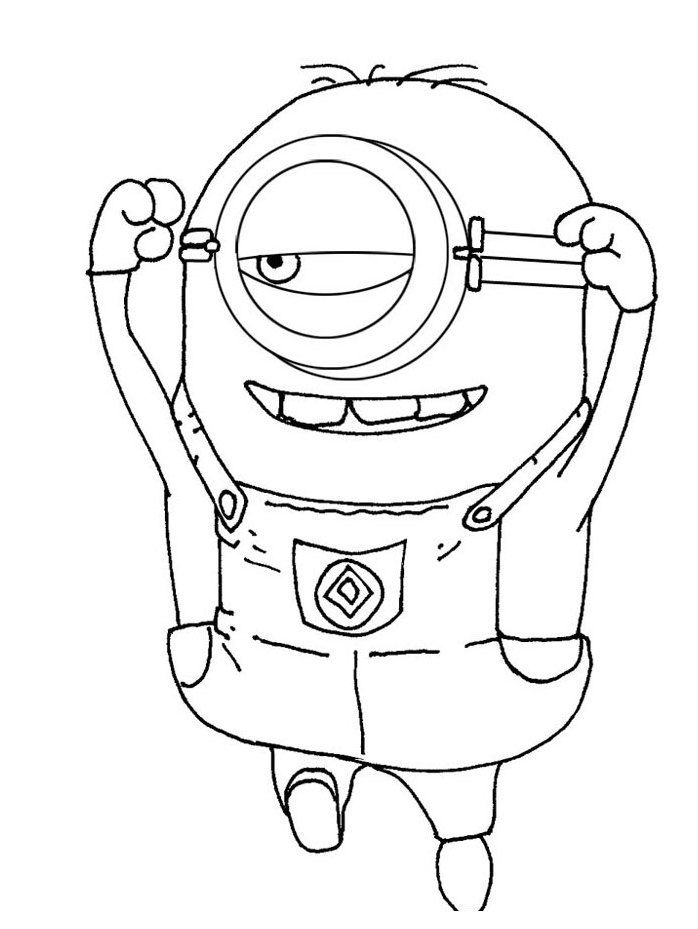 Minion Movie Coloring Pages Free Printable 100