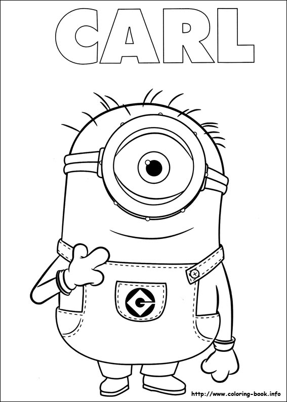 Minion Movie Coloring Pages Free Printable 109