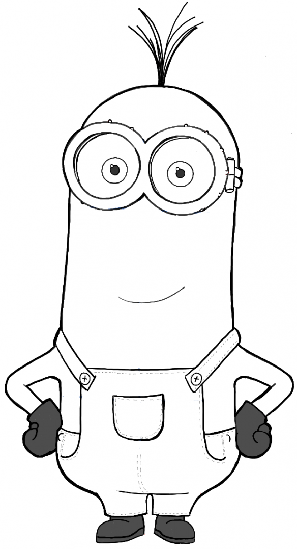 Minion Movie Coloring Pages Free Printable 11