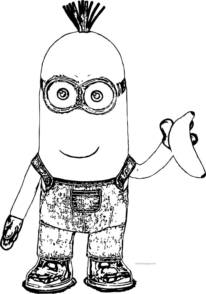 Minion Movie Coloring Pages Free Printable 111