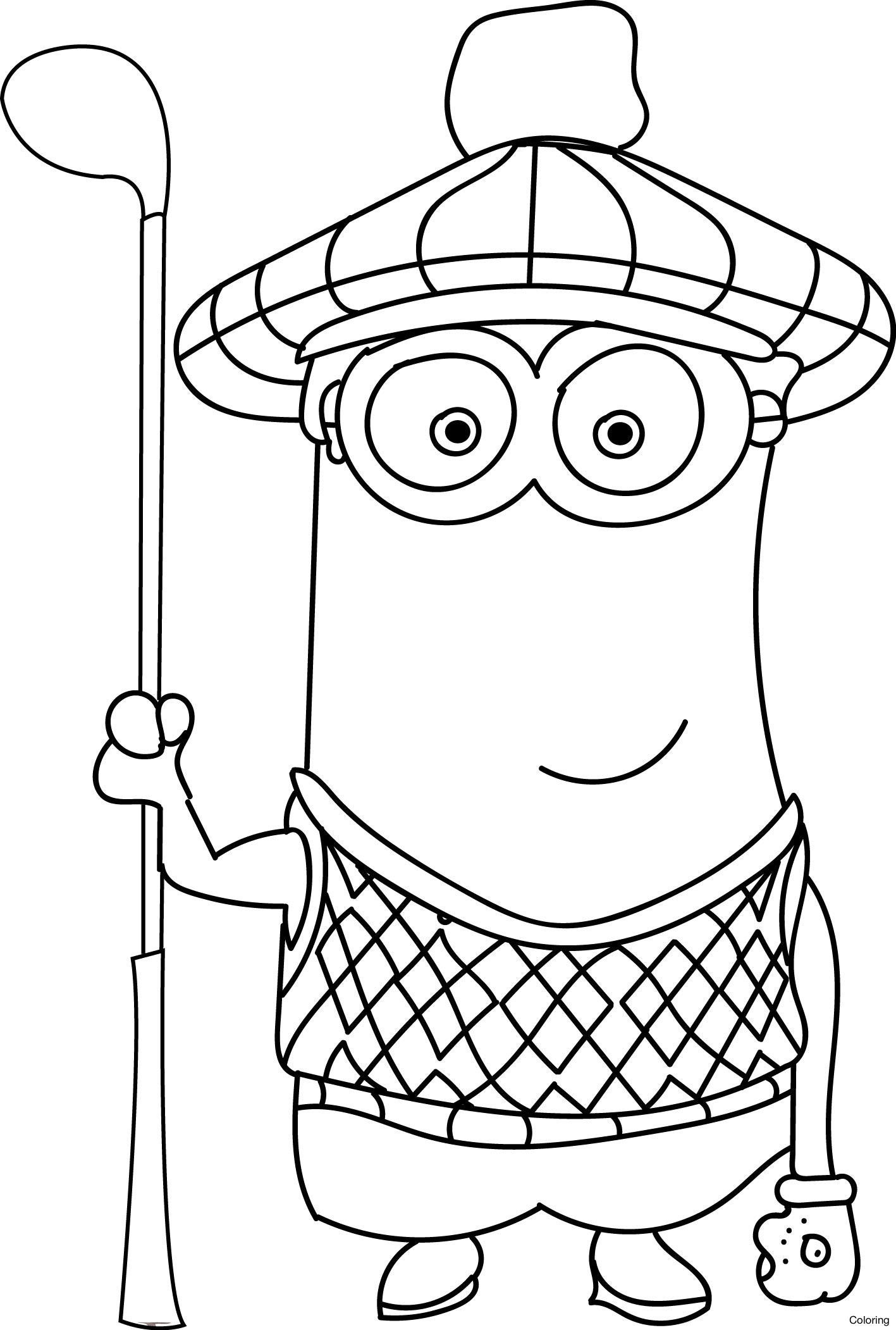 Minion Movie Coloring Pages Free Printable 118