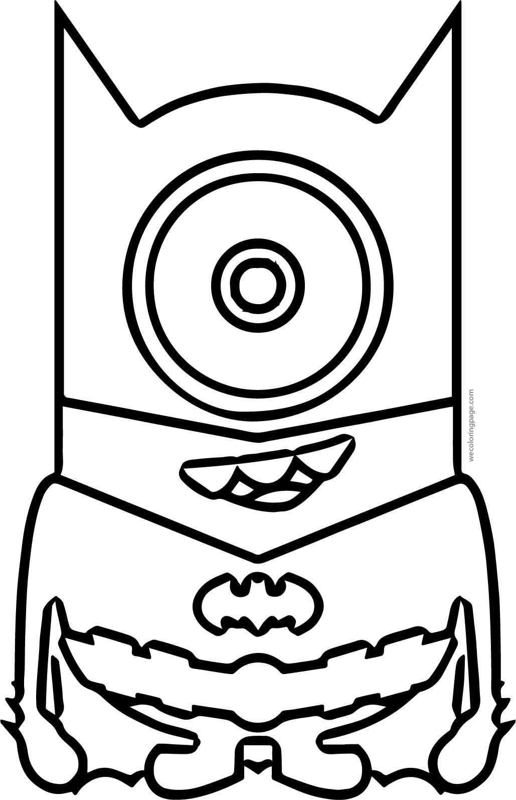 Minion Movie Coloring Pages Free Printable 12