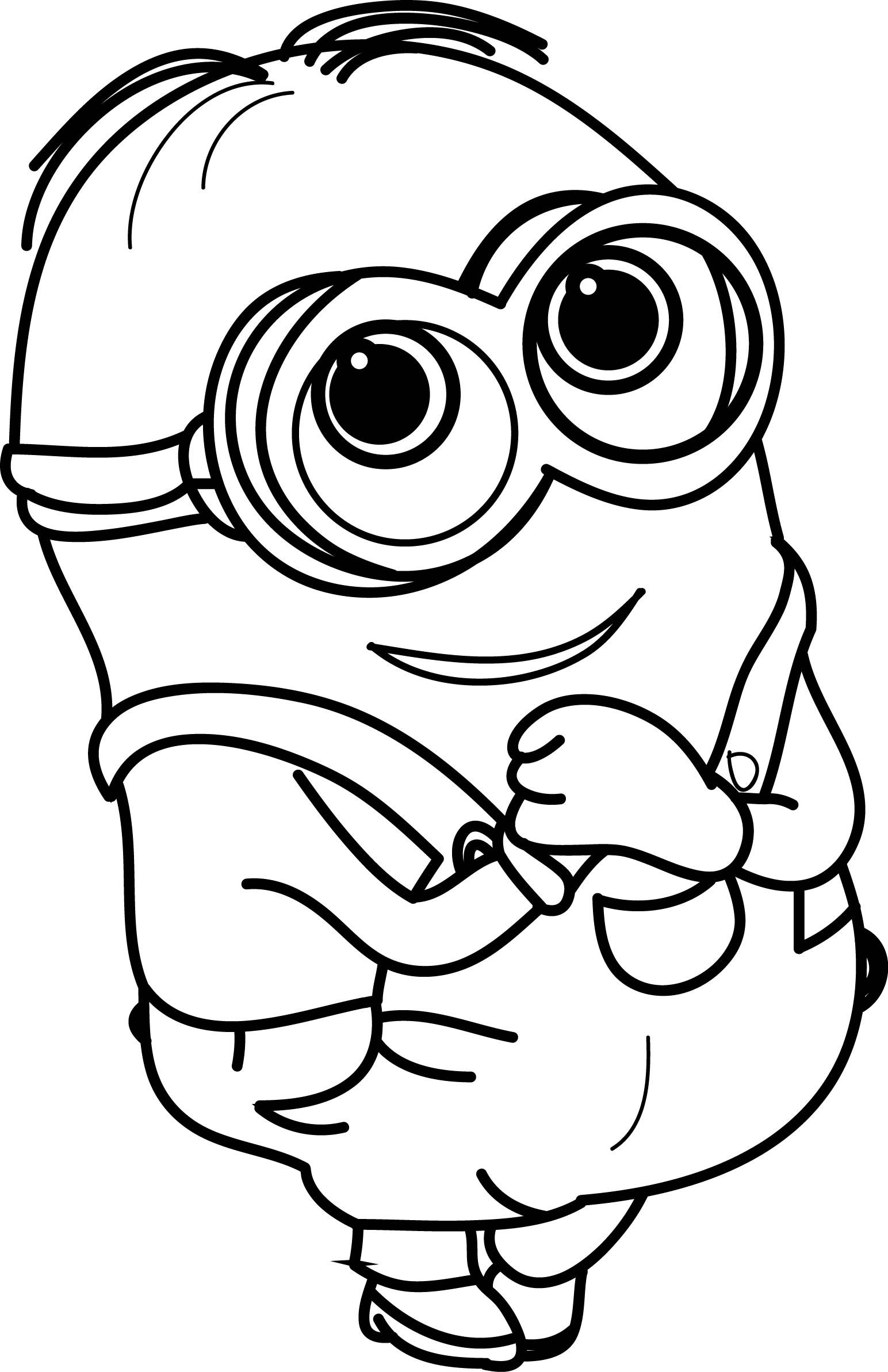 Minion Movie Coloring Pages Free Printable 18