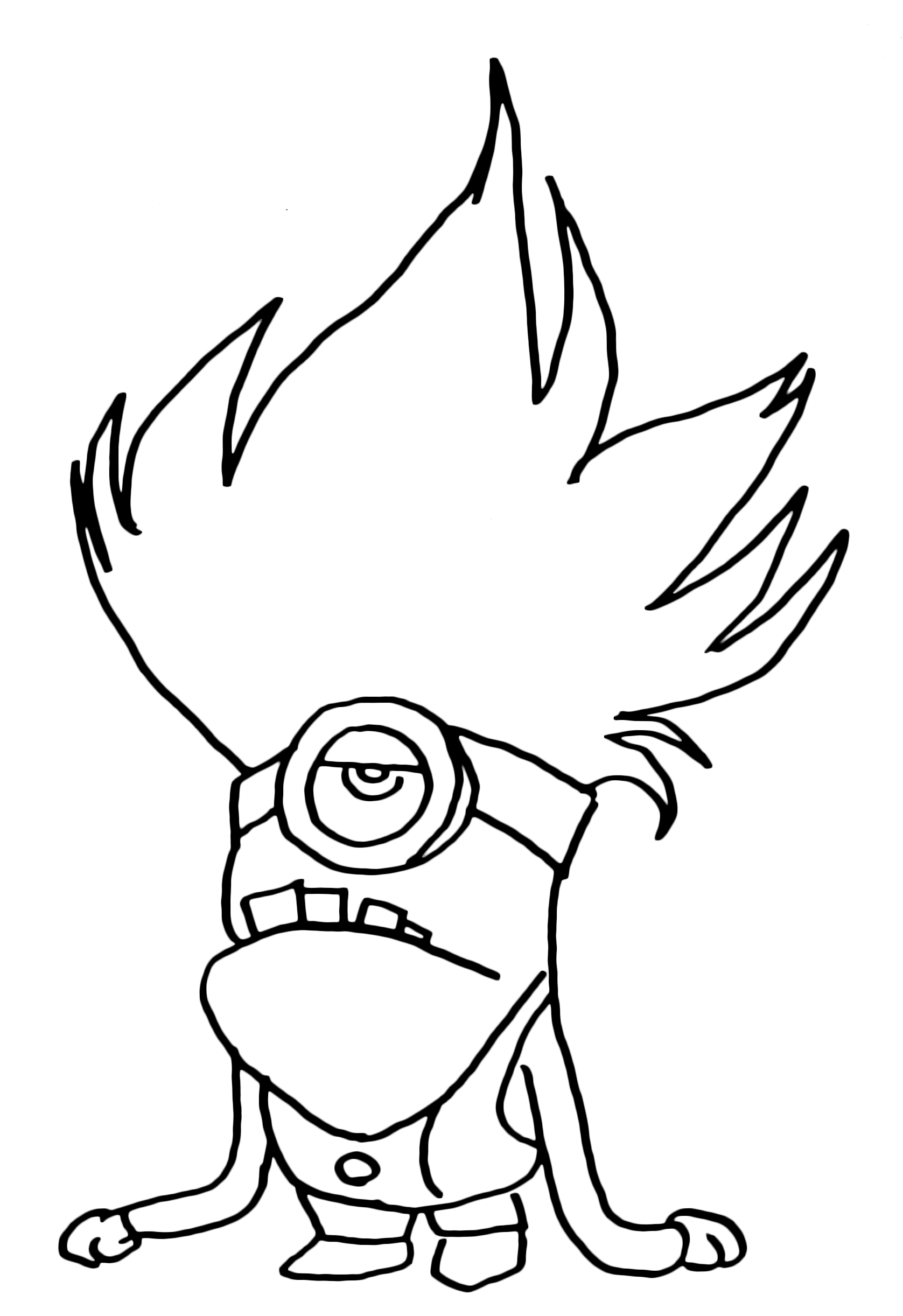 Minion Movie Coloring Pages Free Printable 24