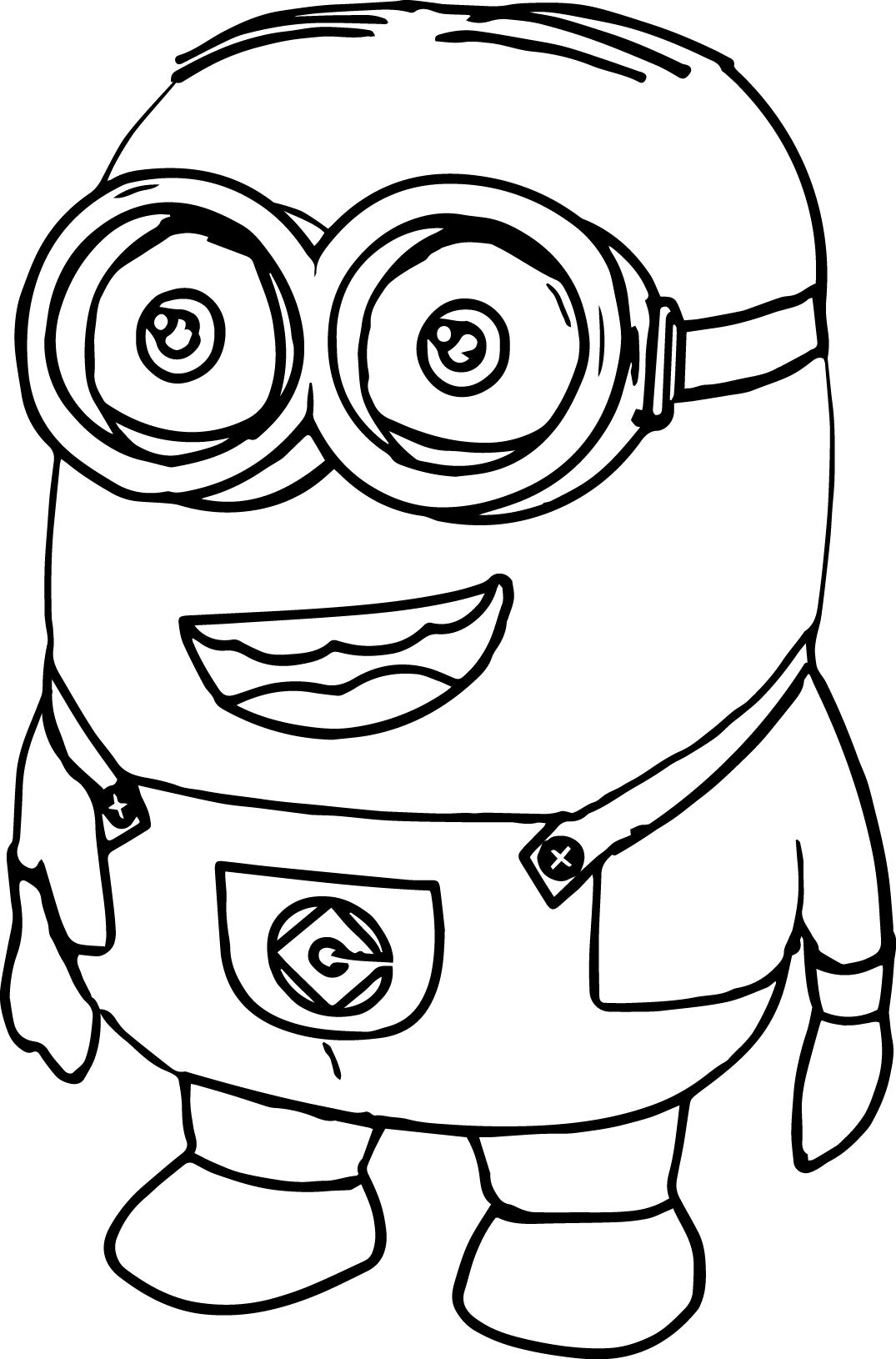 Minion Movie Coloring Pages Free Printable 31