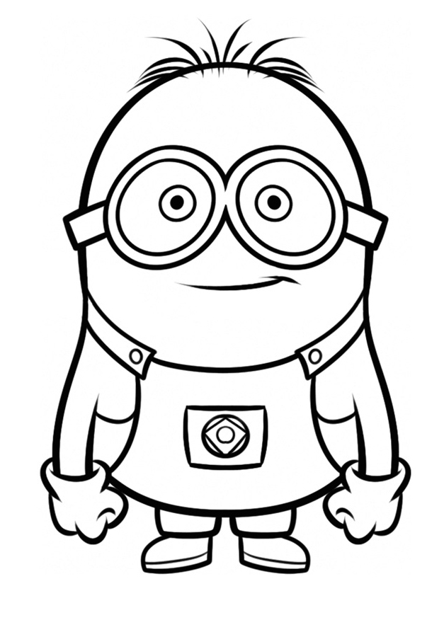 Minion Movie Coloring Pages Free Printable 33