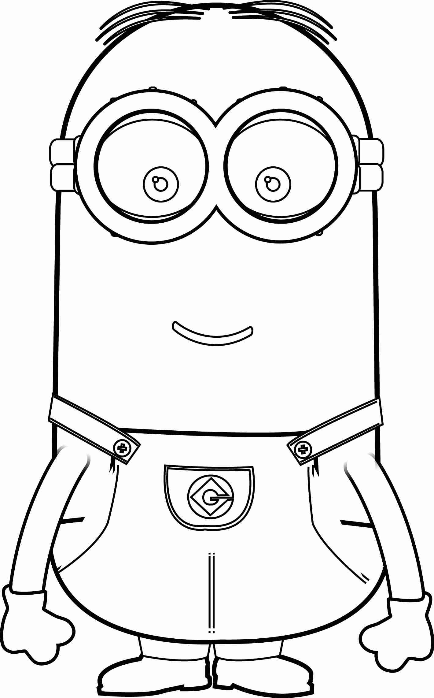 Minion Movie Coloring Pages Free Printable 35