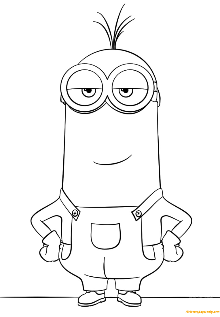 Minion Movie Coloring Pages Free Printable 39