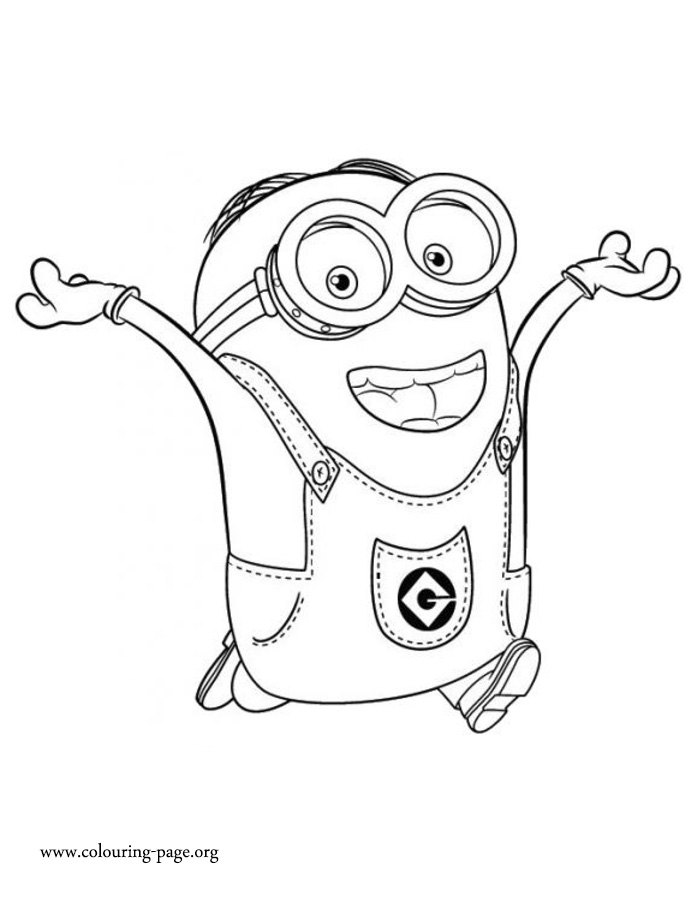 Minion Movie Coloring Pages Free Printable 40