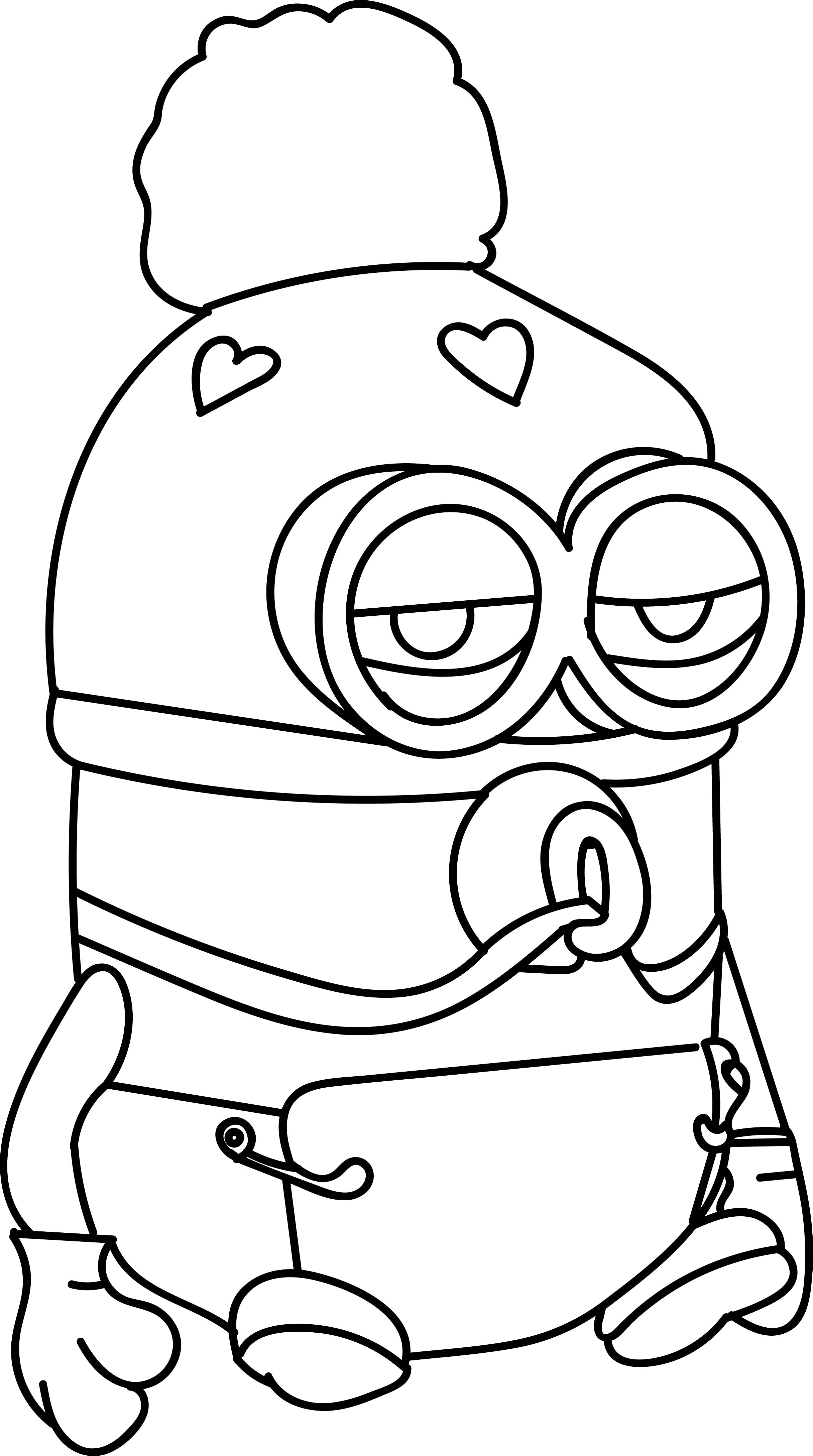 Minion Movie Coloring Pages Free Printable 49