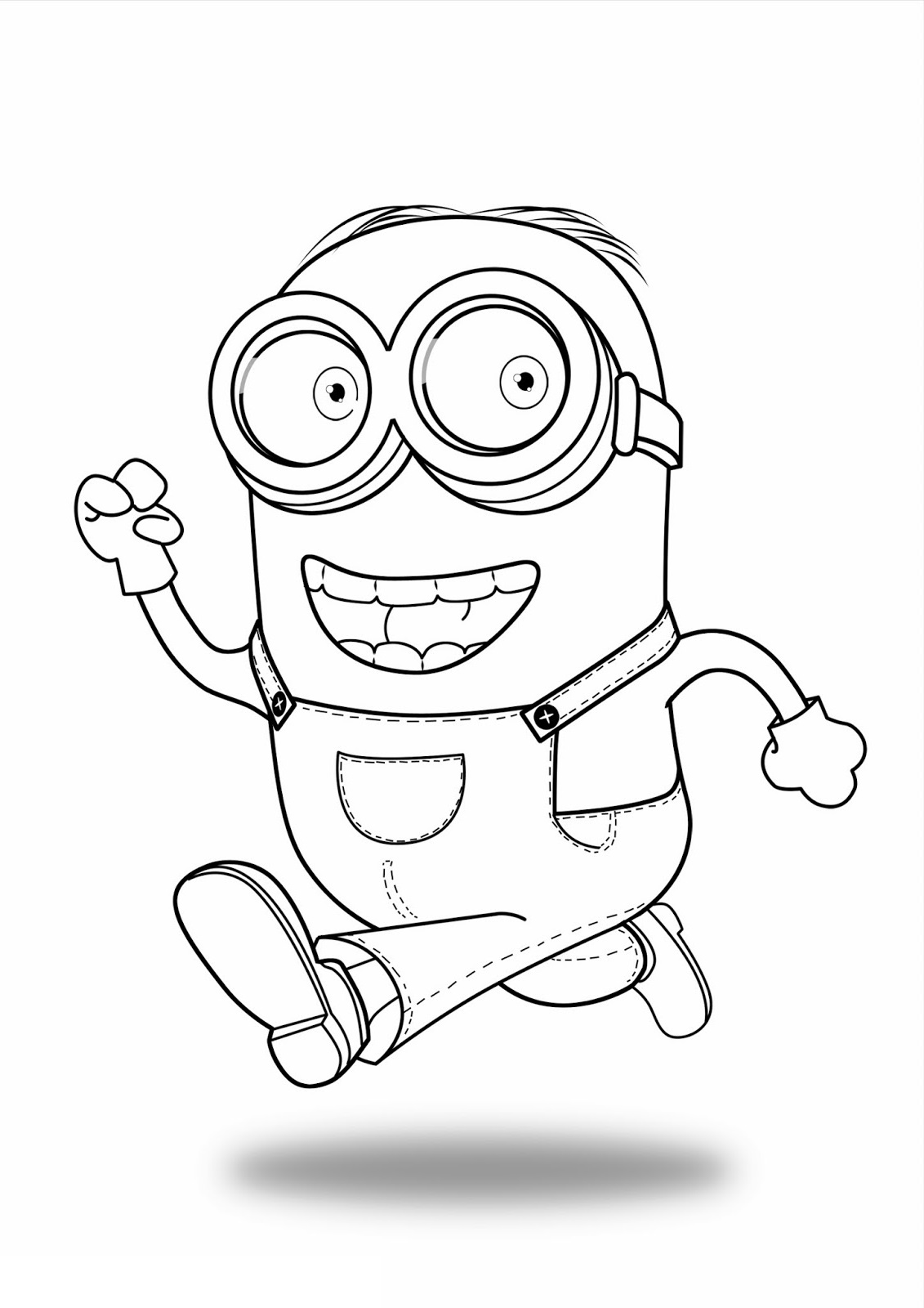 Minion Movie Coloring Pages Free Printable 5