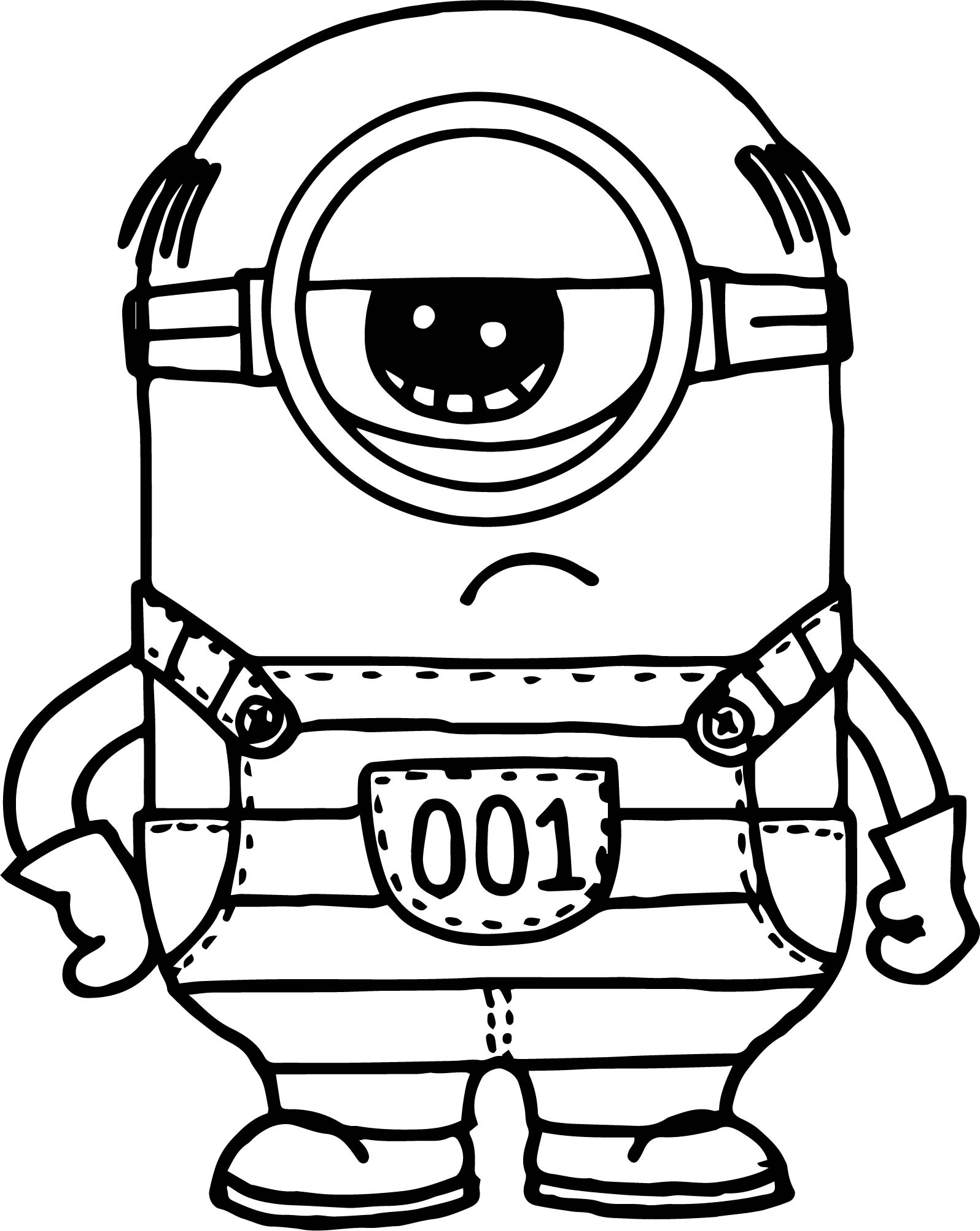 Minion Movie Coloring Pages Free Printable 50