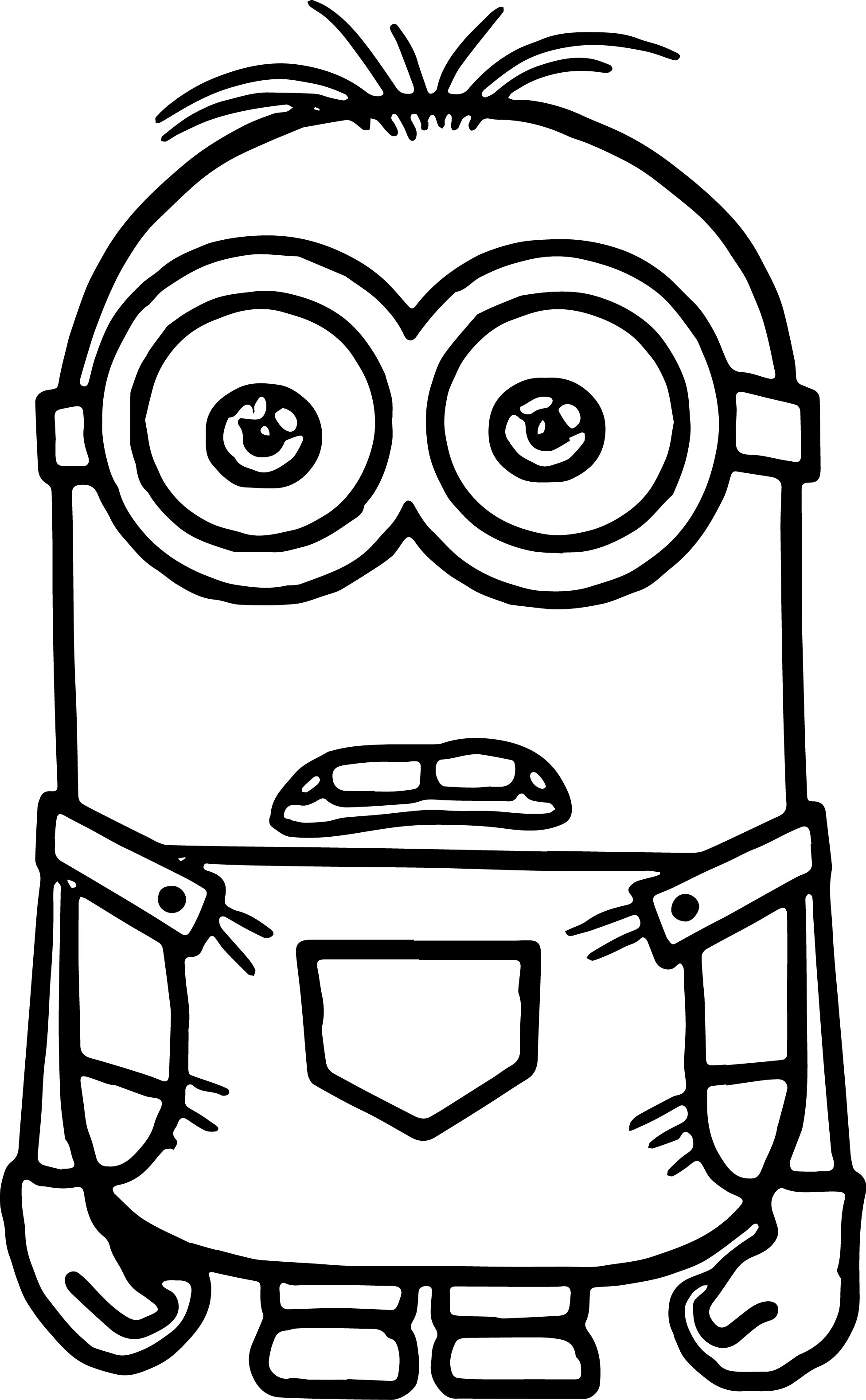 Minion Movie Coloring Pages Free Printable 51