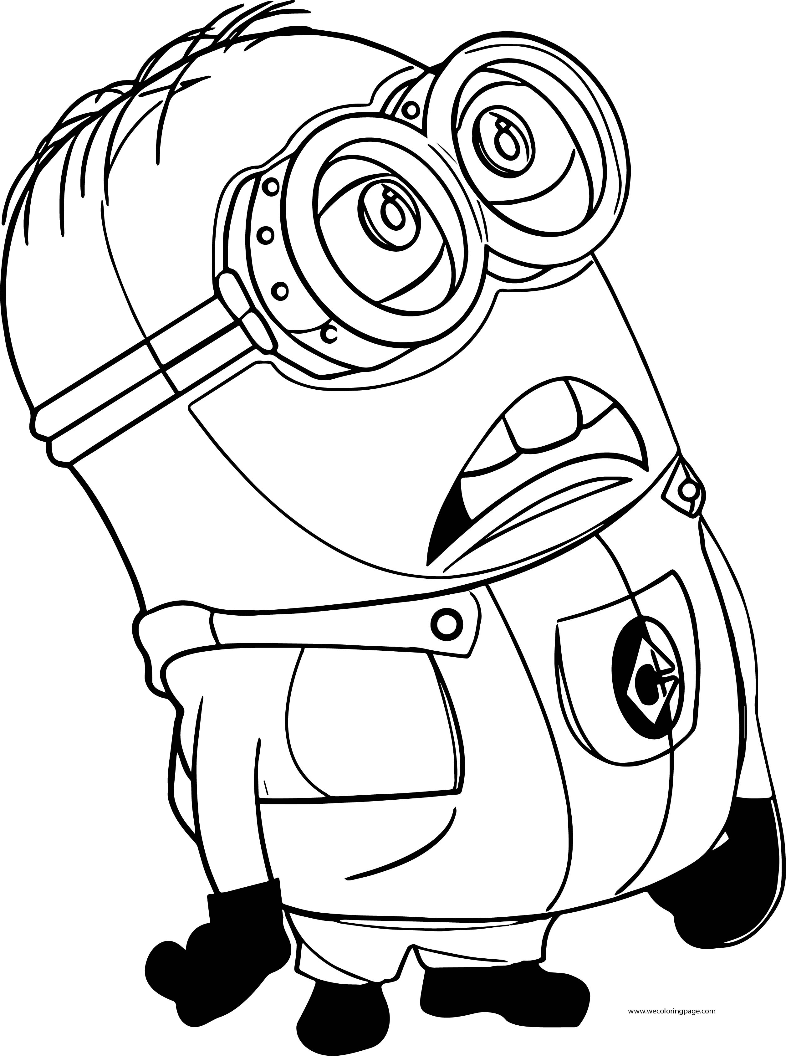 Minion Movie Coloring Pages Free Printable 53