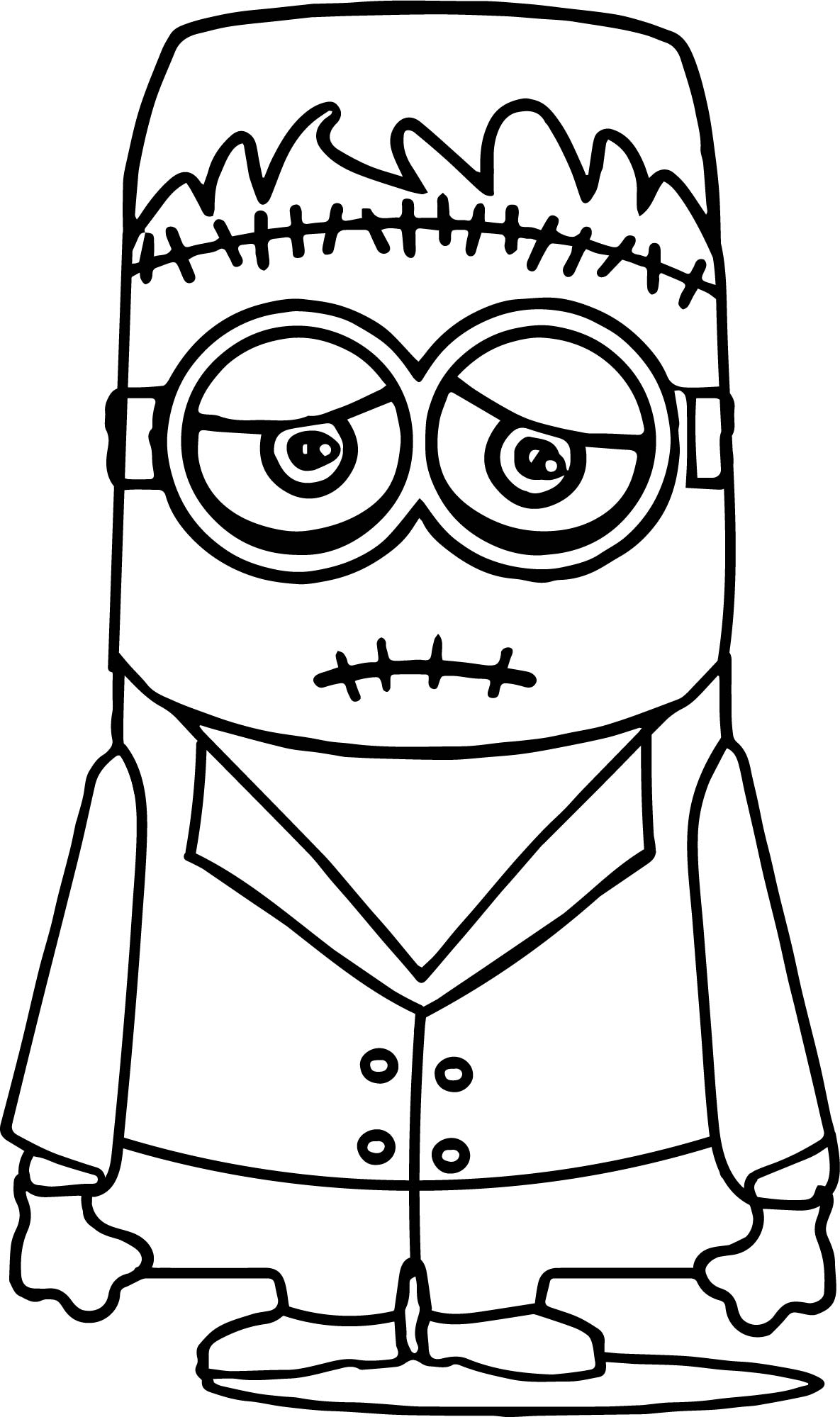 Minion Movie Coloring Pages Free Printable 58