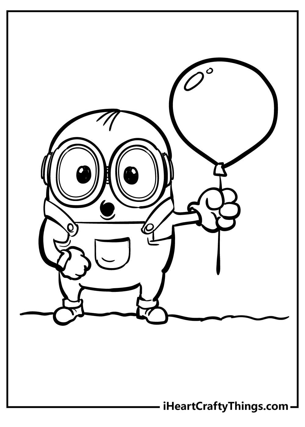 Minion Movie Coloring Pages Free Printable 6