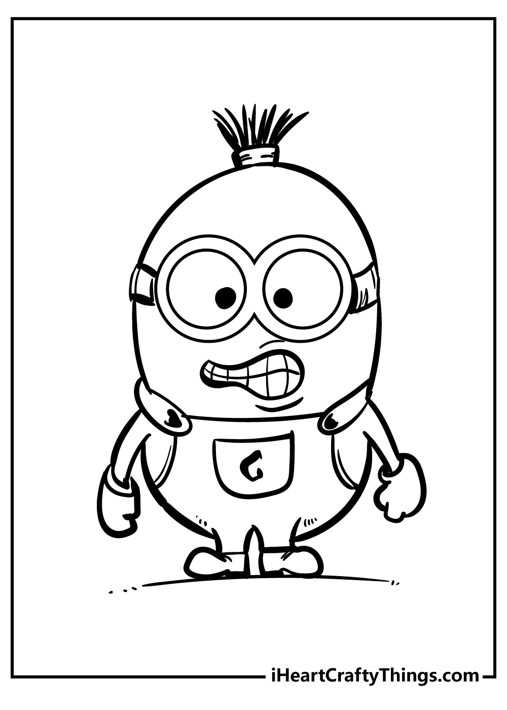 Minion Movie Coloring Pages Free Printable 60