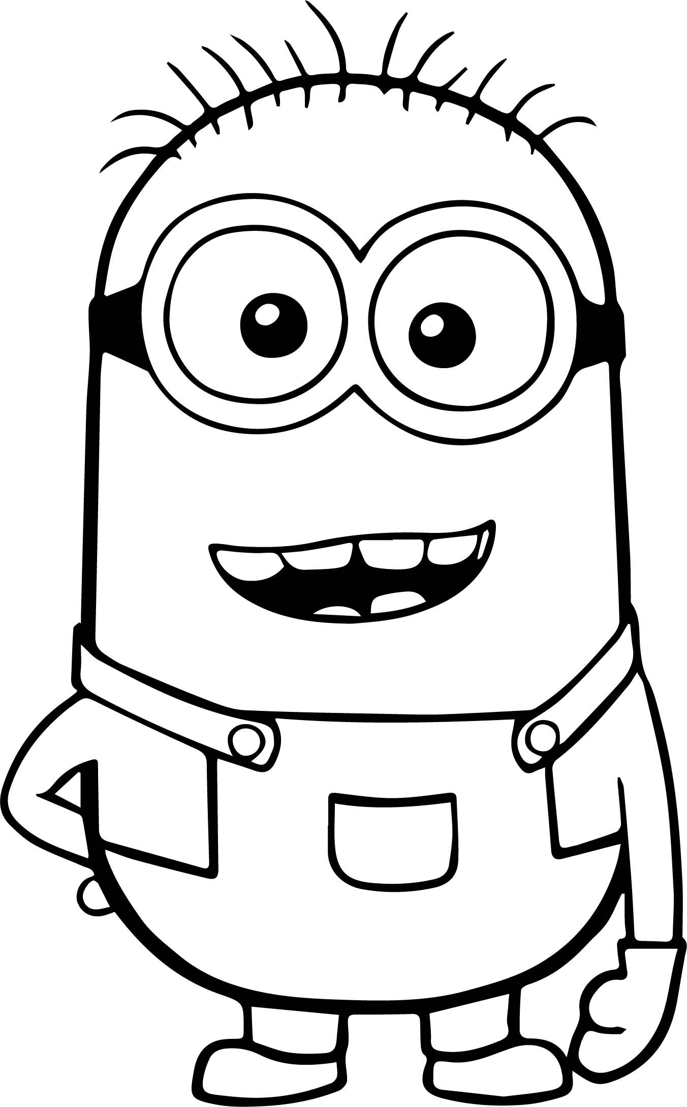 Minion Movie Coloring Pages Free Printable 65