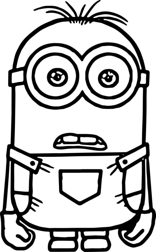 Minion Movie Coloring Pages Free Printable 71