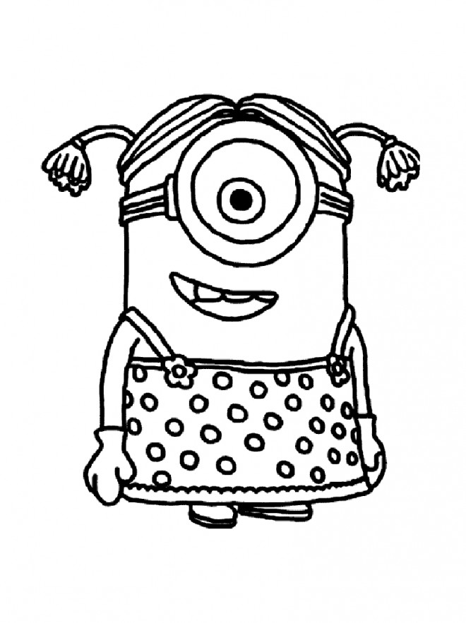 Minion Movie Coloring Pages Free Printable 75