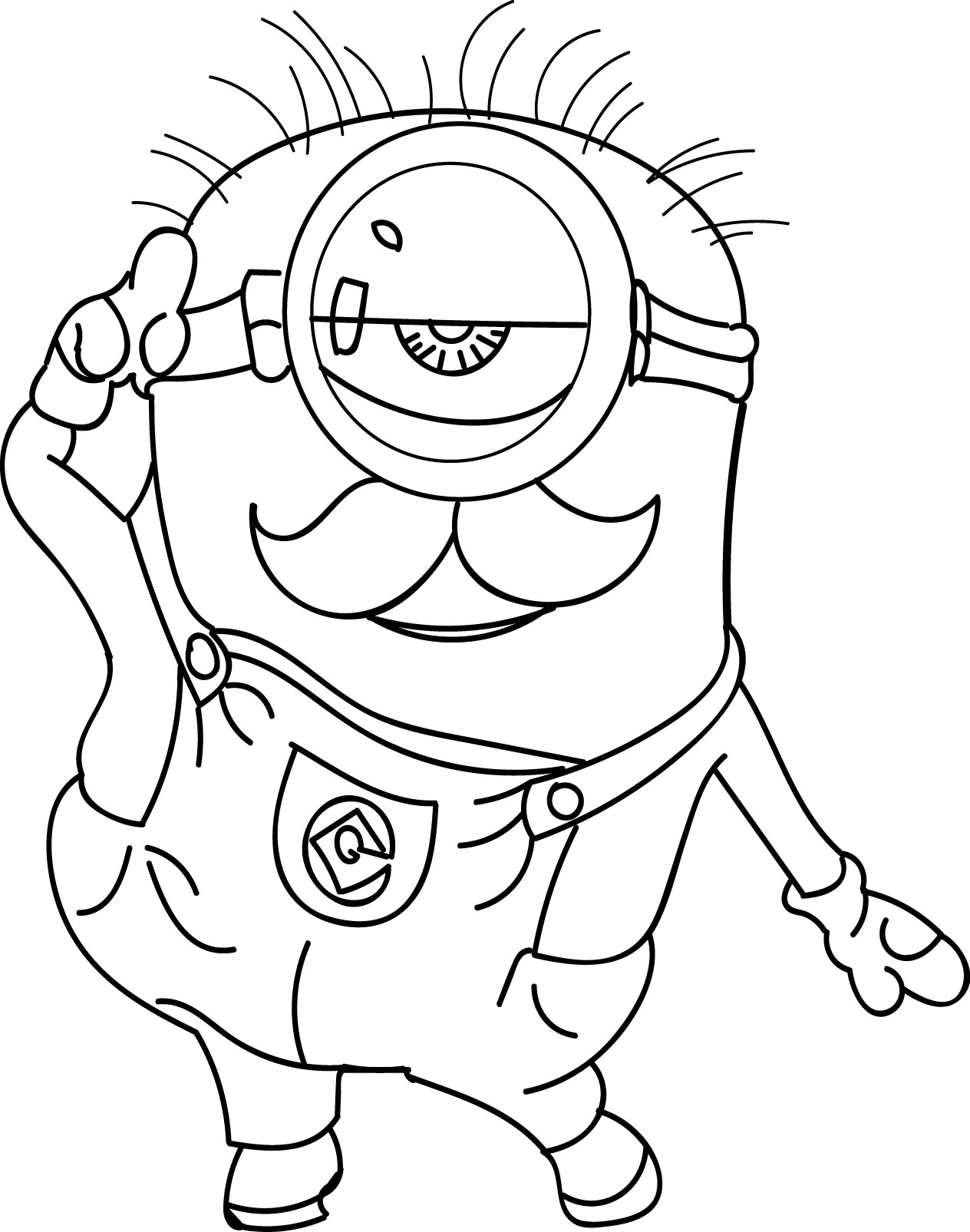 Minion Movie Coloring Pages Free Printable 78