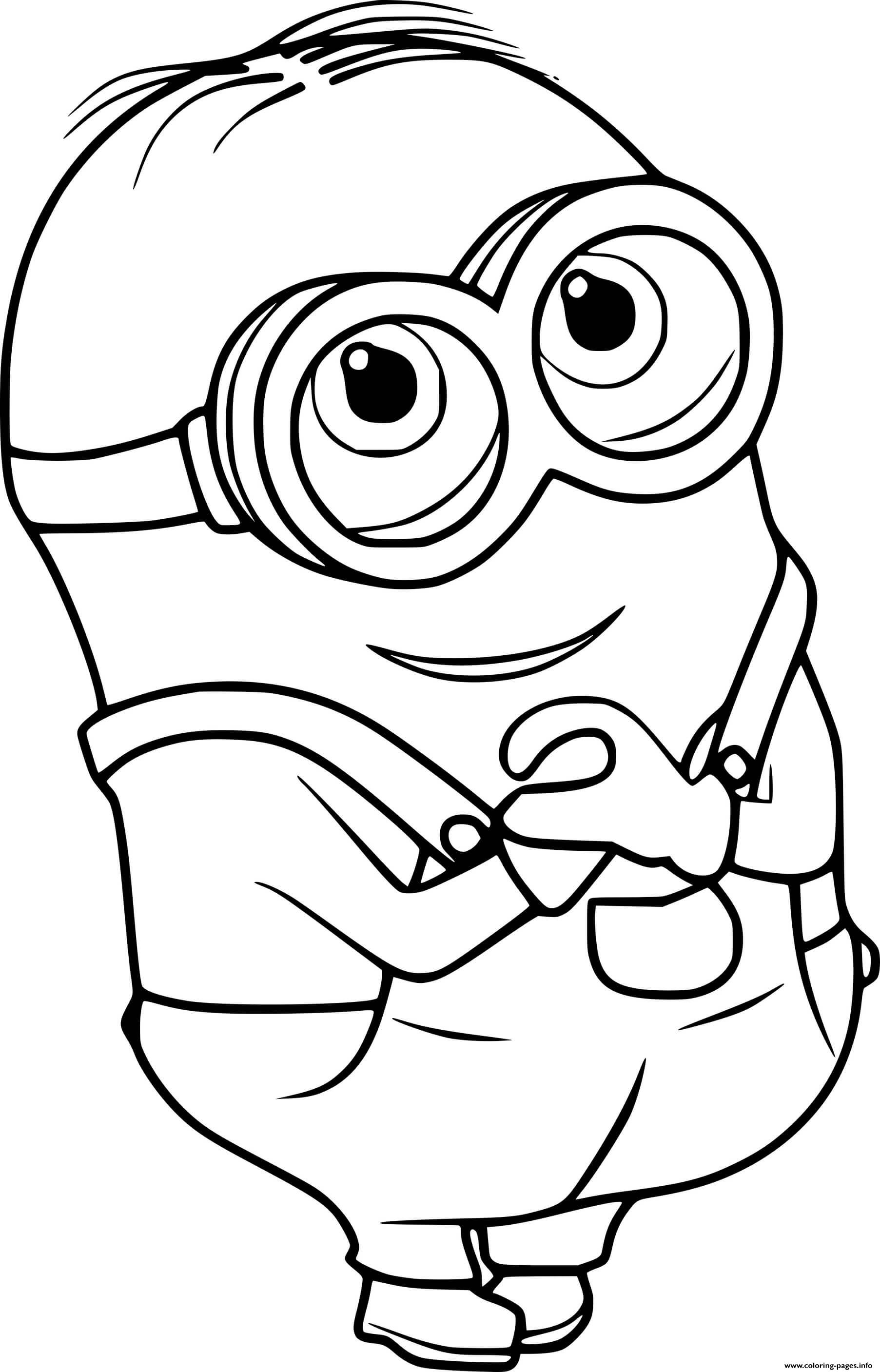 Minion Movie Coloring Pages Free Printable 86