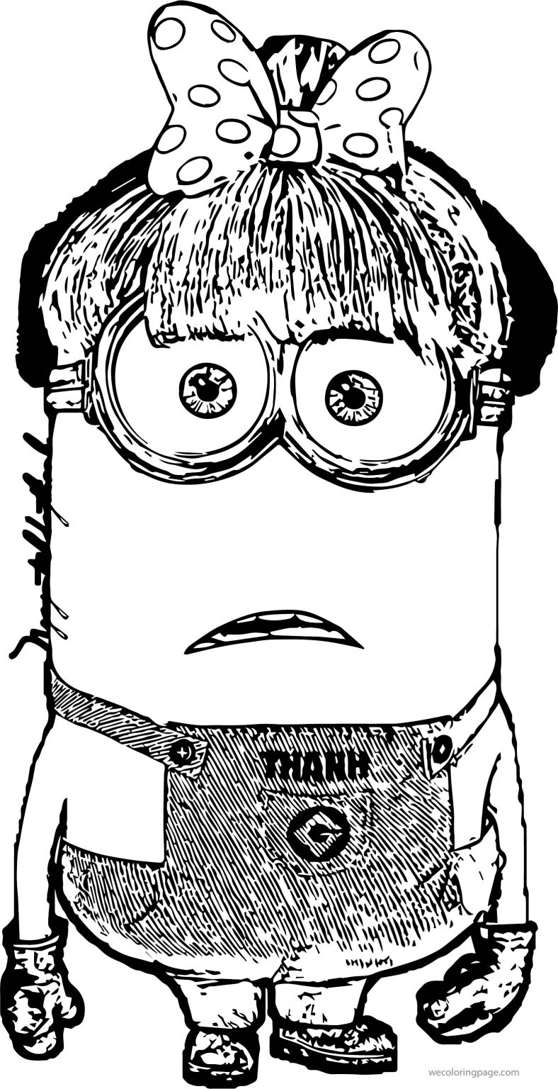 Minion Movie Coloring Pages Free Printable 95