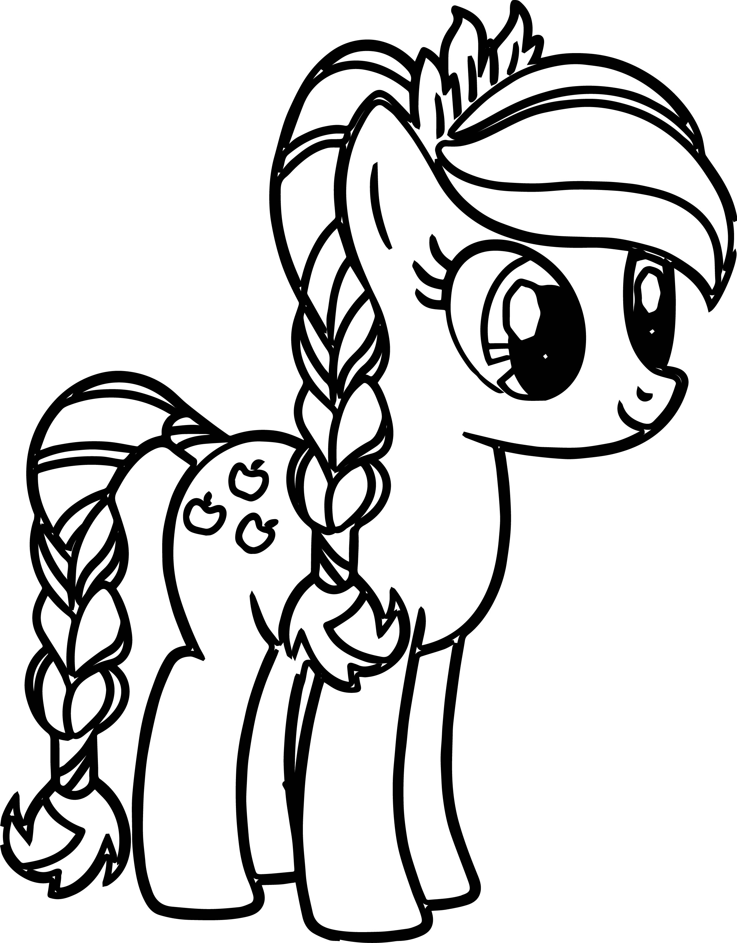 My Little Pony Coloring Pages Fluttershy 1