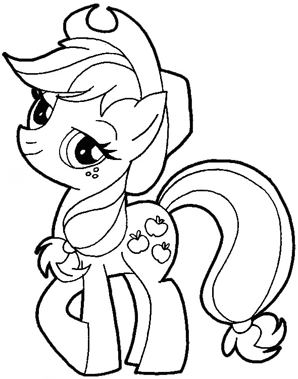 My Little Pony Coloring Pages Fluttershy 100