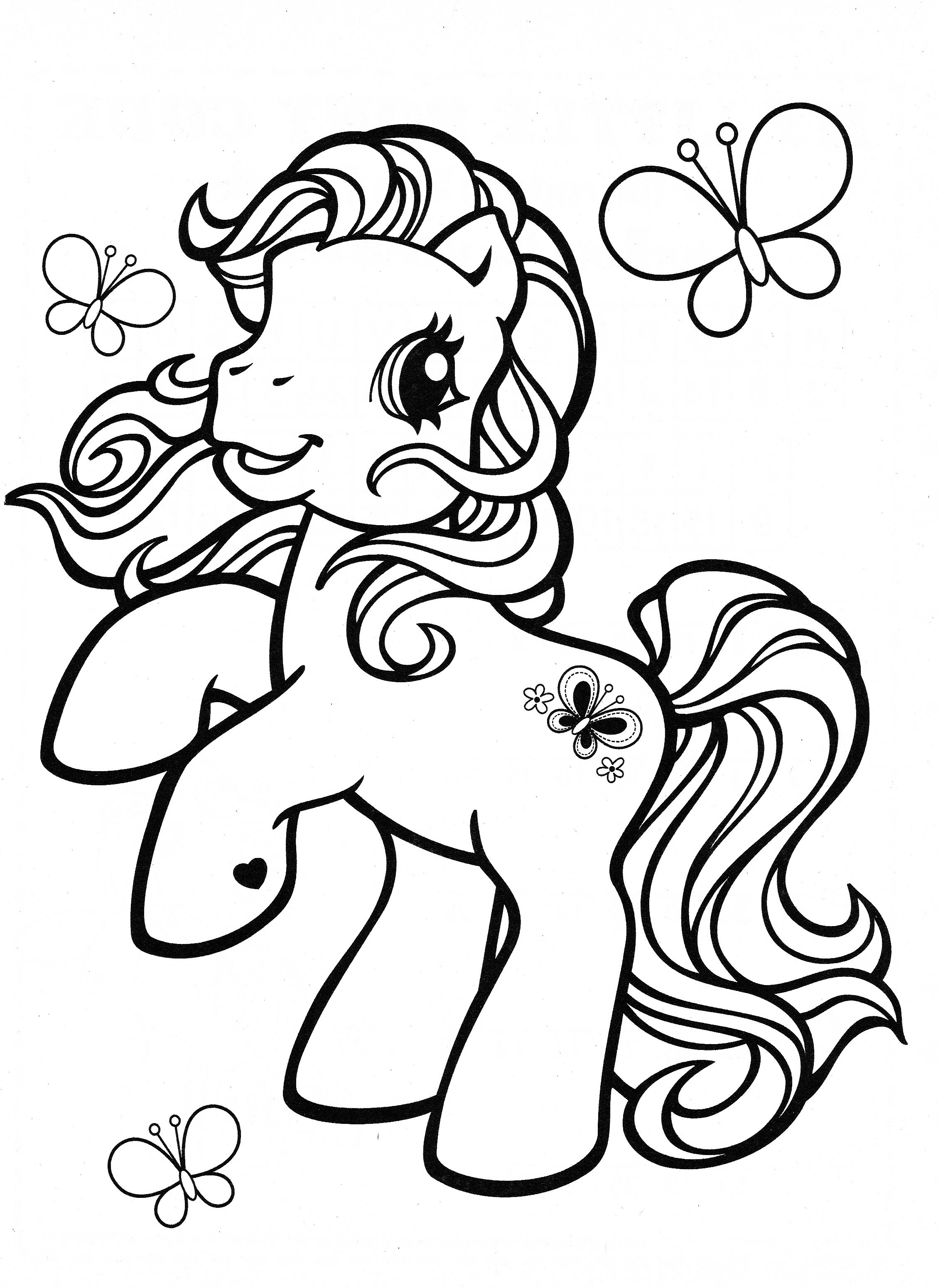 My Little Pony Coloring Pages Fluttershy 125